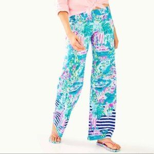 NWT Lilly Pulitzer Bal Harbour Palazzo Pants XXS